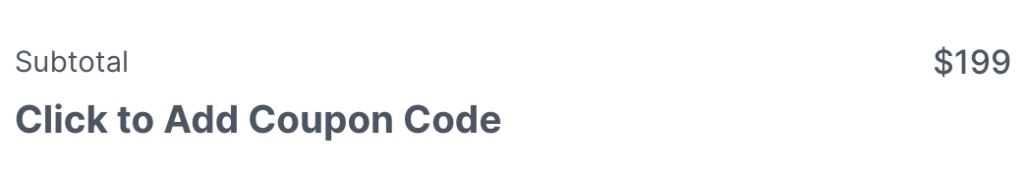 fixing coupon at surecart checkout